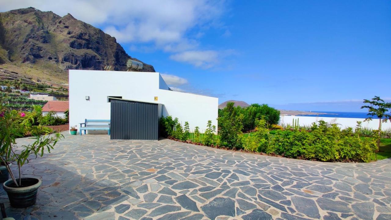 Las Pardelas, Ferienhaus Mit Meer-, Kuesten- Und Bergblick Im Gruenen Norden Teneriffas Las Cruces  Exteriör bild
