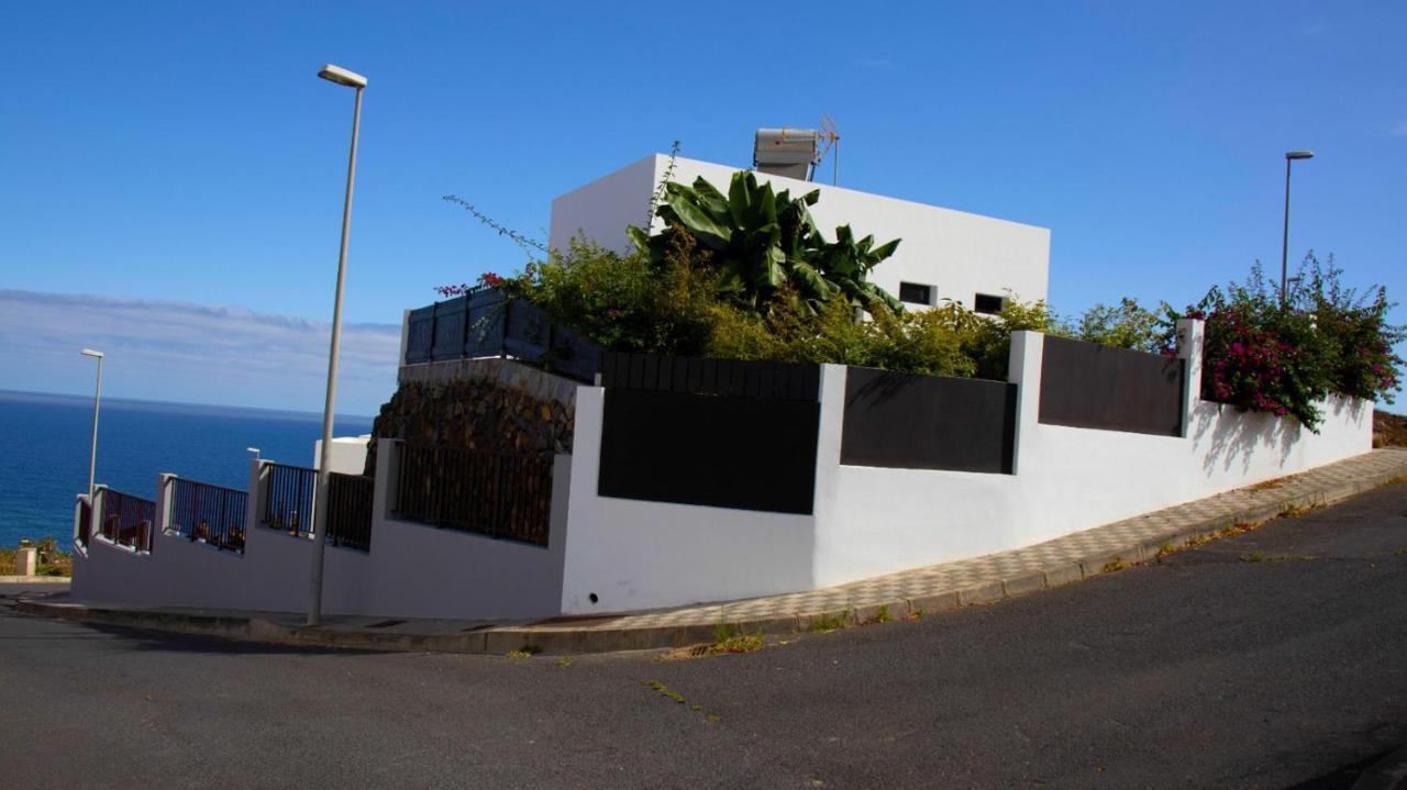 Las Pardelas, Ferienhaus Mit Meer-, Kuesten- Und Bergblick Im Gruenen Norden Teneriffas Las Cruces  Exteriör bild