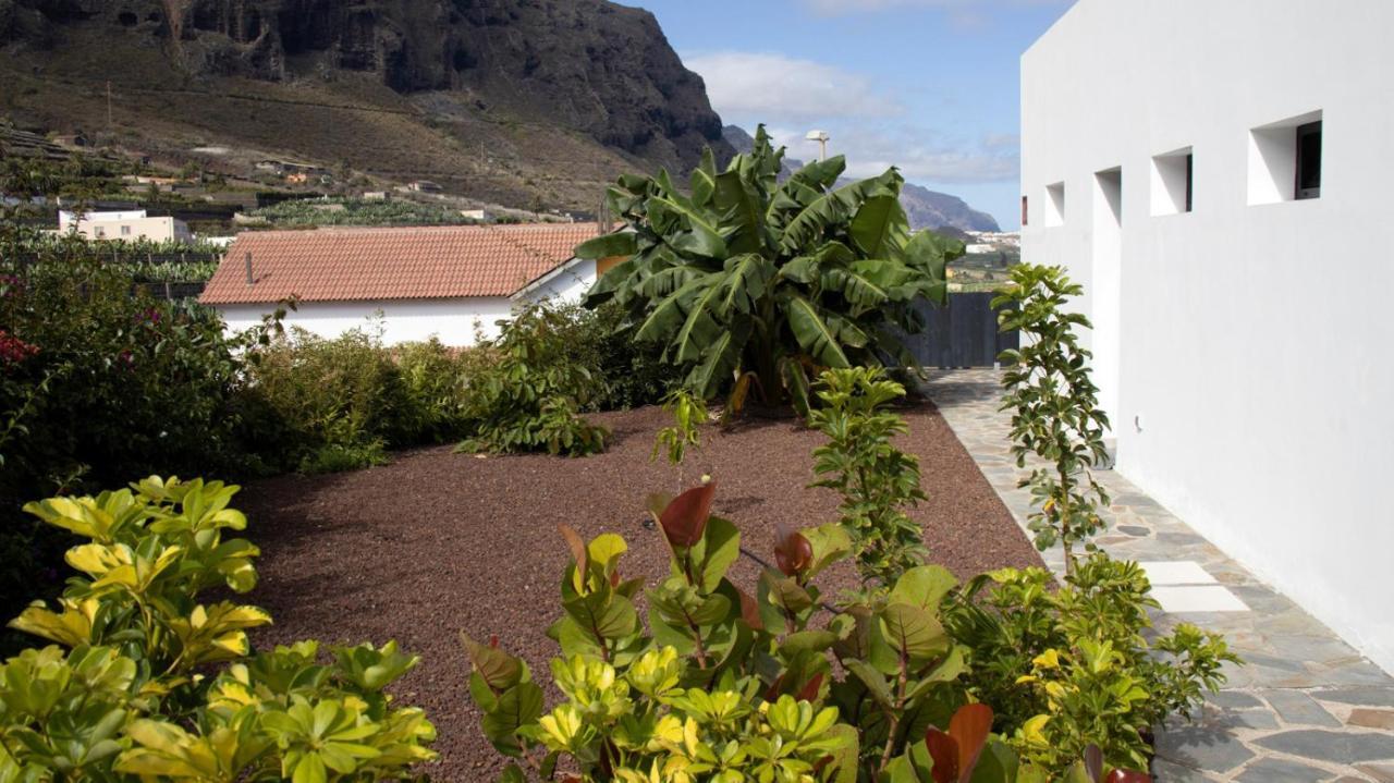 Las Pardelas, Ferienhaus Mit Meer-, Kuesten- Und Bergblick Im Gruenen Norden Teneriffas Las Cruces  Exteriör bild