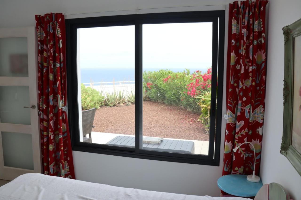 Las Pardelas, Ferienhaus Mit Meer-, Kuesten- Und Bergblick Im Gruenen Norden Teneriffas Las Cruces  Exteriör bild