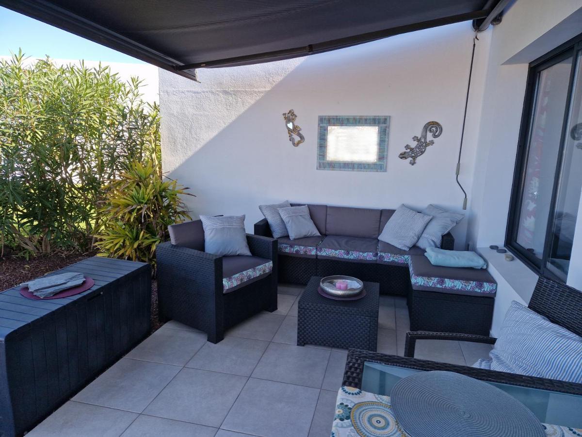 Las Pardelas, Ferienhaus Mit Meer-, Kuesten- Und Bergblick Im Gruenen Norden Teneriffas Las Cruces  Exteriör bild